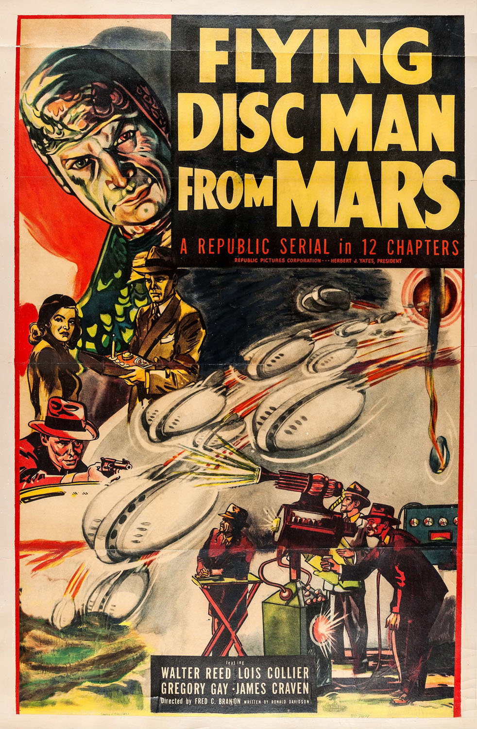 FLYING DISC MAN FROM MARS